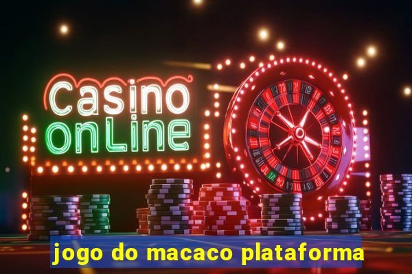 jogo do macaco plataforma